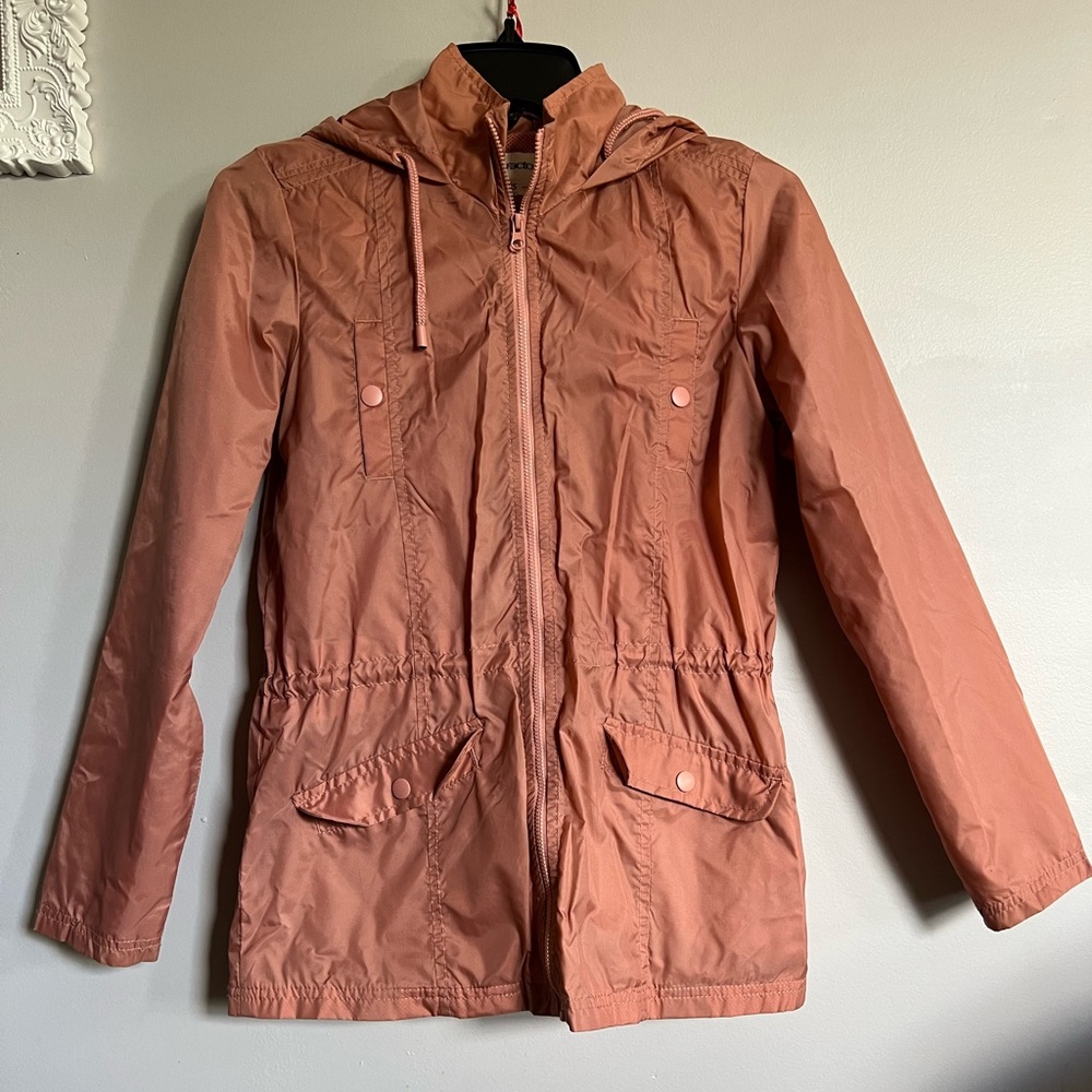 Rose Pink Windbreaker Jacket